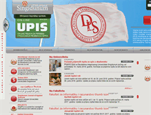 Tablet Screenshot of dls.singidunum.ac.rs