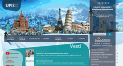 Desktop Screenshot of fthm.singidunum.ac.rs